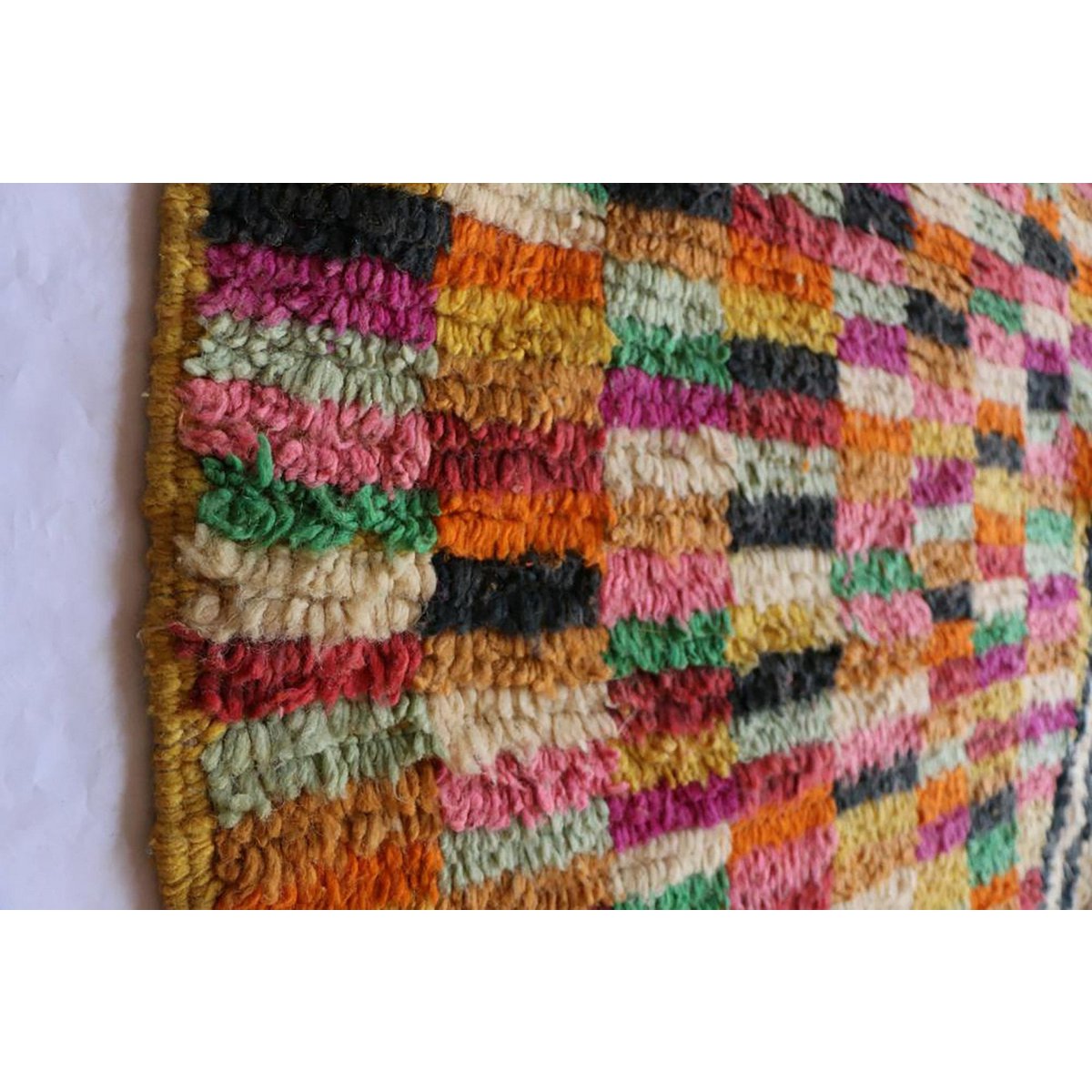 Moroccan Berber Wool Rug 200 x 300 cm - Multicolour