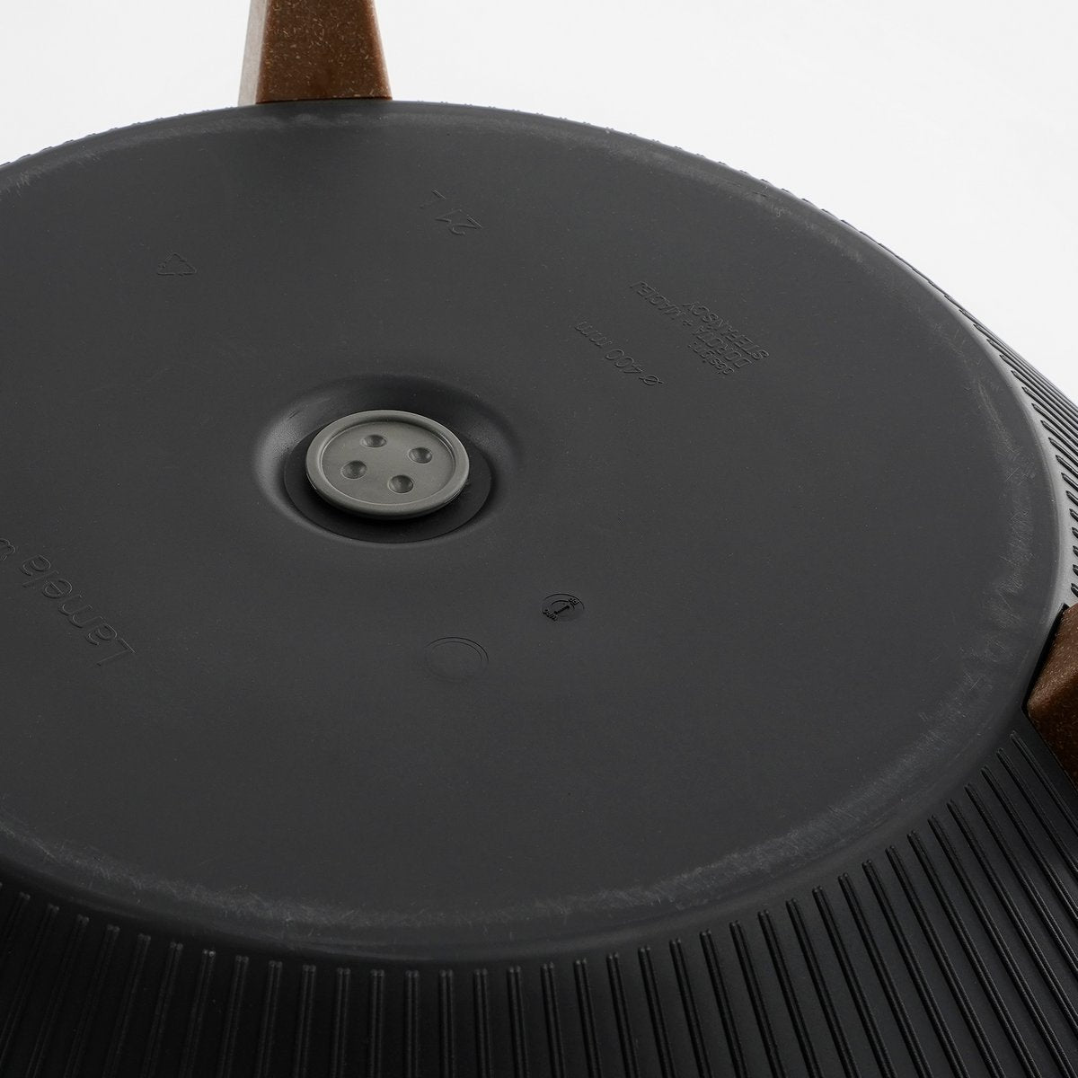 Doppio Flowerpot - H22 x Ø47 cm - Black