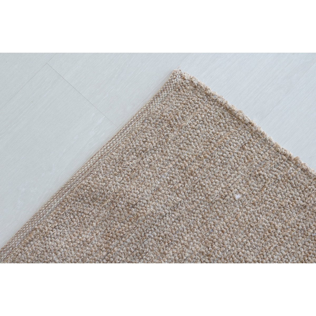 Hand-woven Rug made from Recycled Cotton 170cm x 240cm - Gr-eige