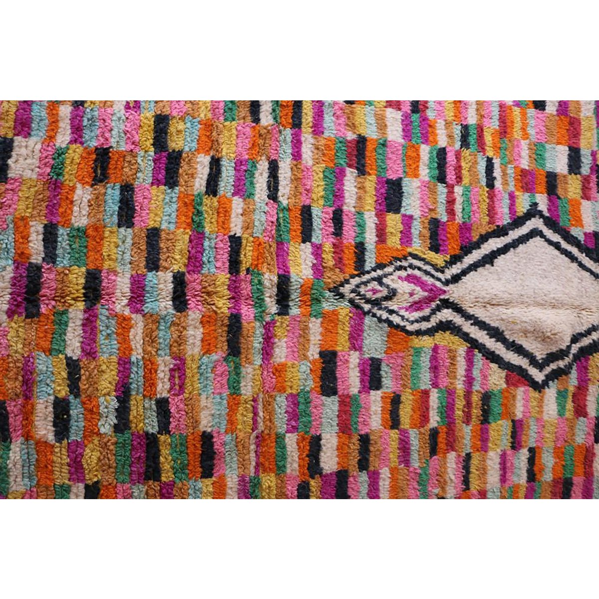 Moroccan Berber Wool Rug 200 x 300 cm - Multicolour
