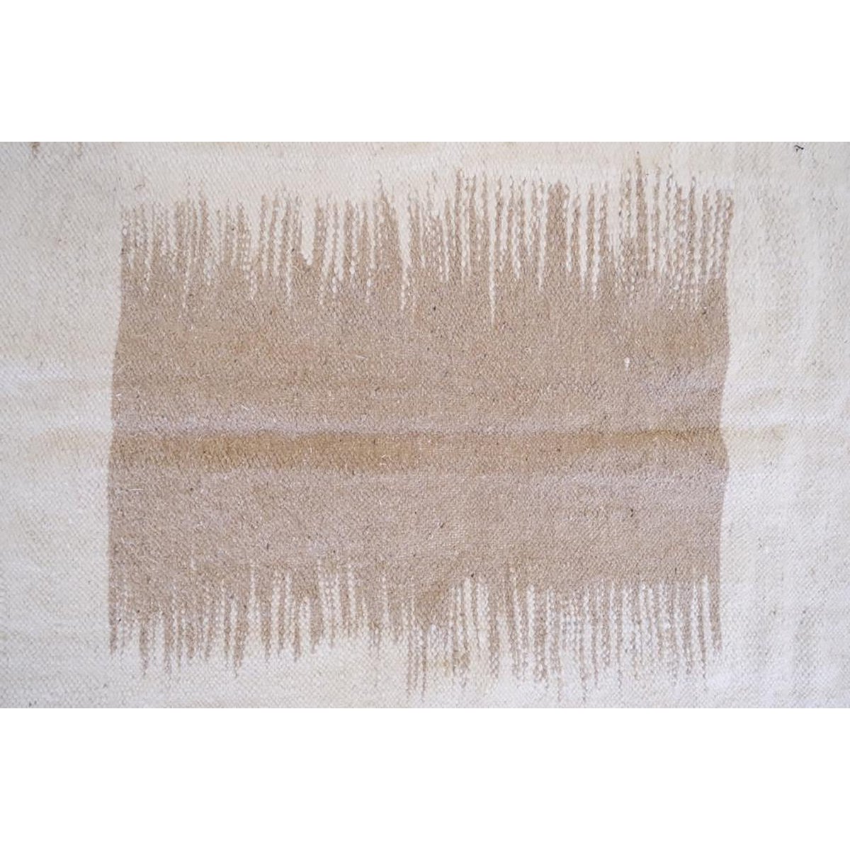 Moroccan Kilim Berber Wool Rug 175 x 304 cm - Beige