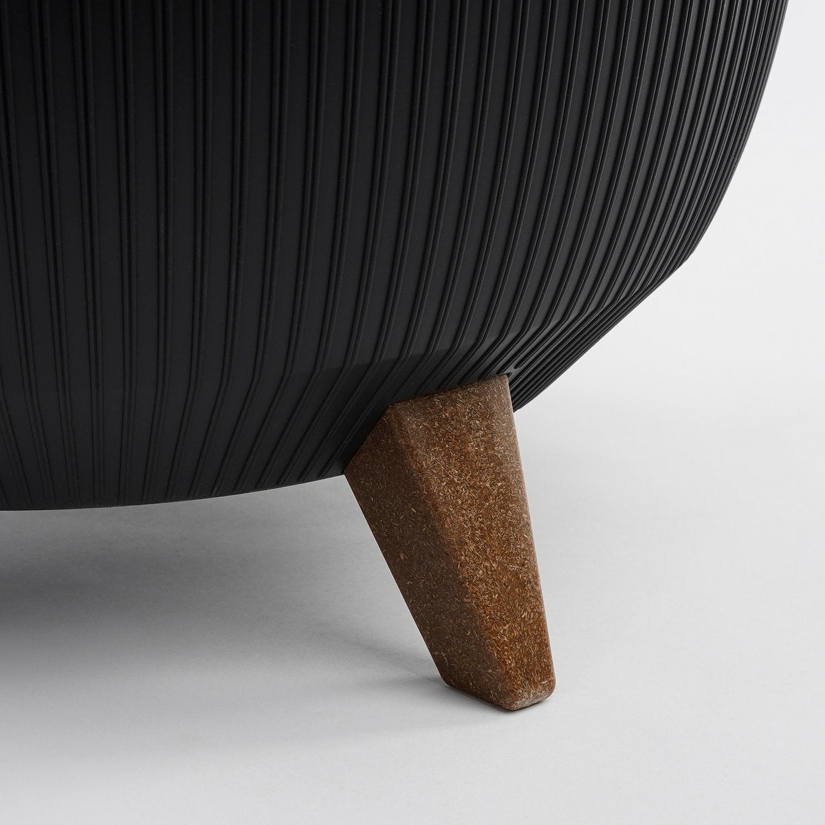 Doppio Flowerpot - H22 x Ø47 cm - Black