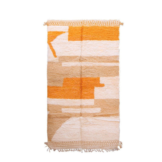 Moroccan Berber Wool Rug 160 x 280 cm - Orange